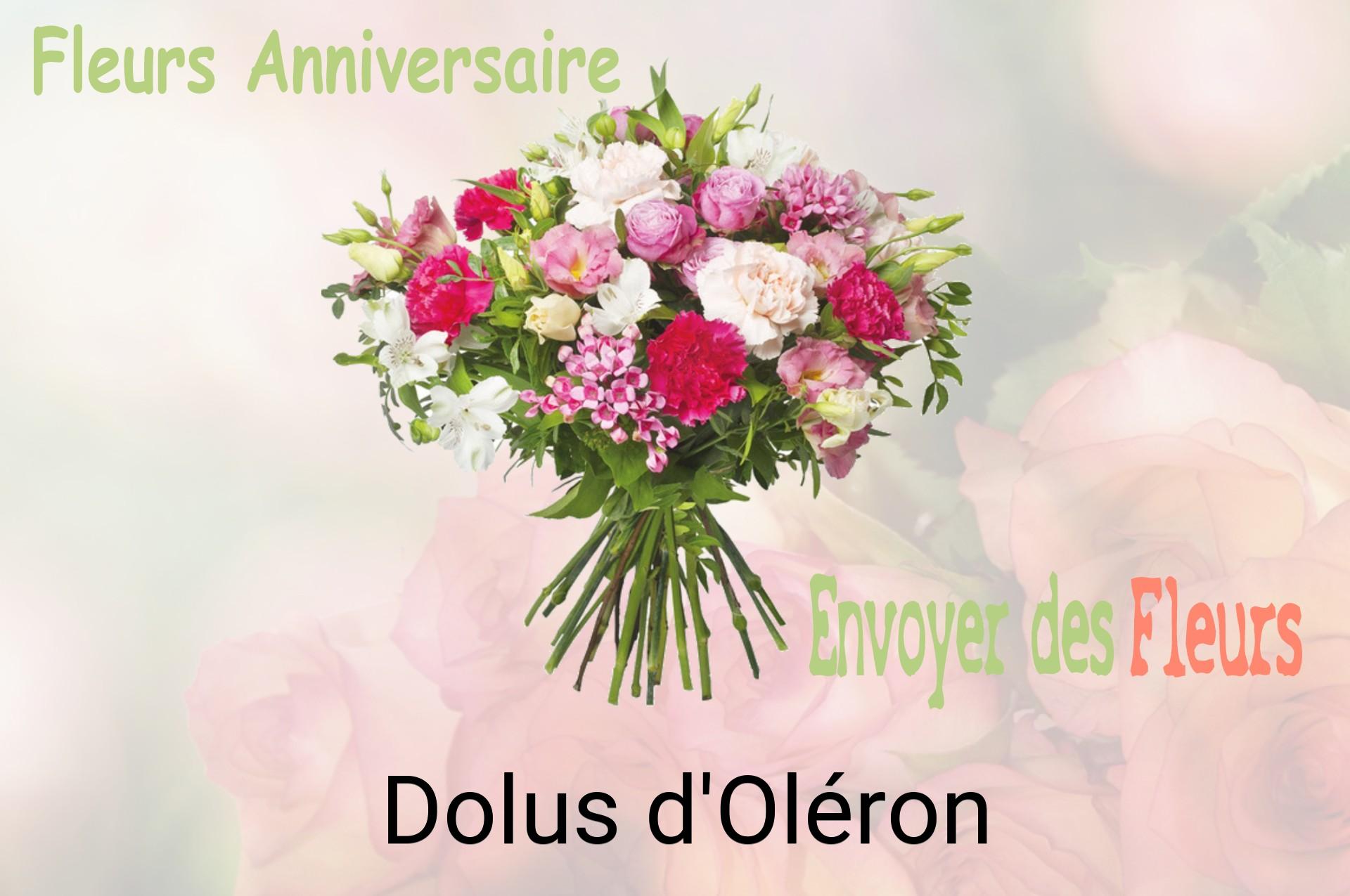 Bouquet de fleurs d’anniversaire livré à Dolus-d'Oléron