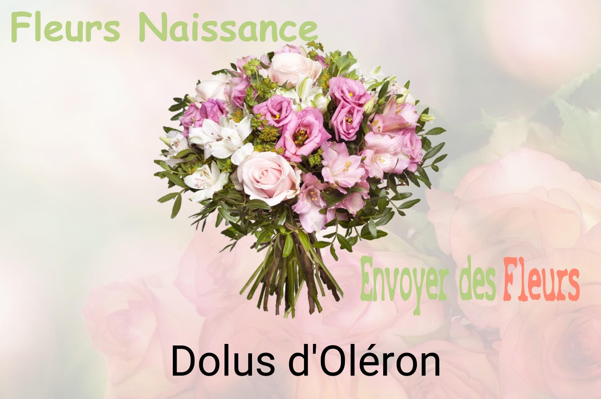 Bouquet de fleurs de naissance livré à Dolus-d'Oléron